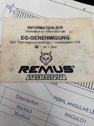 Tubo de escape Remus 2 colas Ford Mondeo