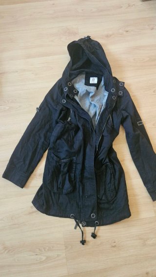 Chaqueta Pull&Bear Negra Talla S