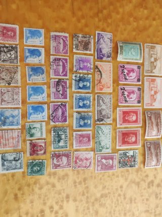 Lote di francobolli Spagna 1° centenario
