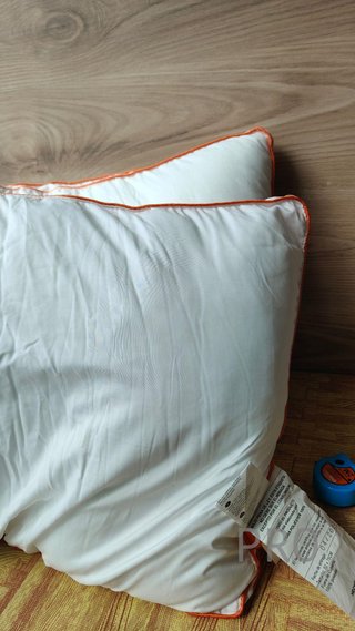 Cuscino 50x75 Pacco da 2, Imbottitura di Piumino e Piume con Tessuto 100% Cotone Organico, Cuscini da Hotel di Lusso Ergonomici a 3 Camere, Cuscini per Dormire