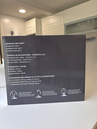 Batidora amasadora de la marca italiana Bialetti