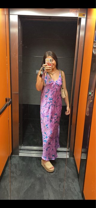 Vestido largo Sfera estampado floral