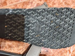 Ciabatte Hermès Uomo Grigio/Nero