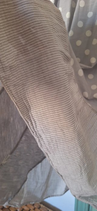 Tunica a pois cotone taglia unica curvy