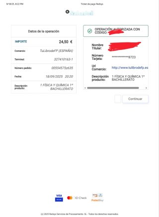 Física y Química 1o Bachillerato