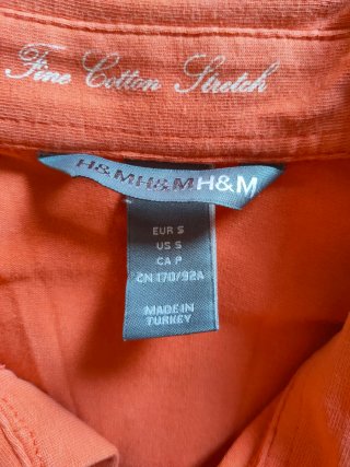 Polo Color Coral Slim Fit