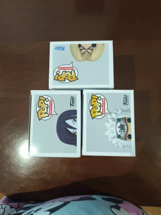 Funko Pop Tsunade, Jiraiya, Orochimaru