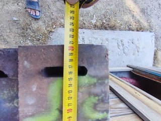 Lote 80 Ladrillos Negros Refractarios