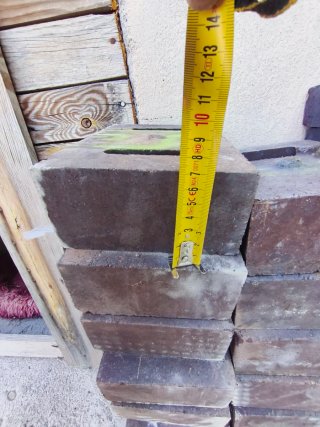 Lote 80 Ladrillos Negros Refractarios