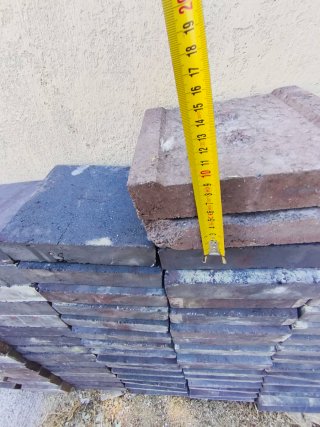 Lote 80 Ladrillos Negros Refractarios