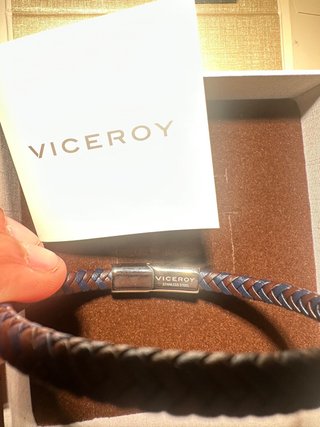 Pulsera Viceroy trenzada hombre