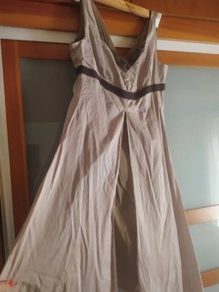 Vestido Adolfo Domínguez Talla 42 Marrón