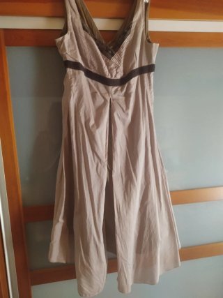Vestido Adolfo Domínguez Talla 42 Marrón