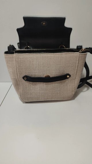 Bolso Beig y Negro