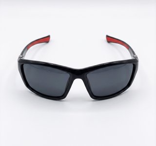 Gafas de sol polarizadas negras protección UV400