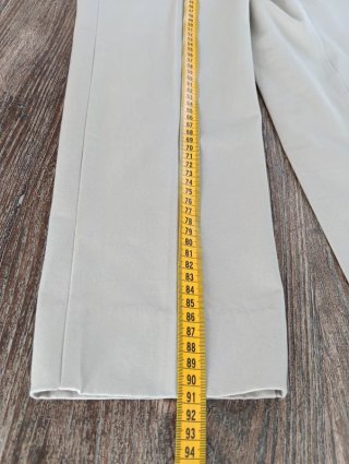Pantalón chino Mango beige mujer talla 40