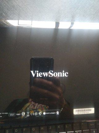 Tablet Viesonic Negra con Teclado