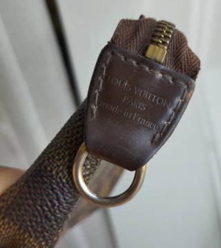 Mini pochette Louis Vuitton originale damier pelle