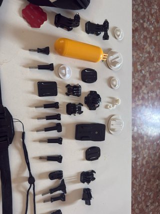 Accesorios GoPro: Arnés, Flotador y Soportes