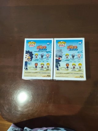 Funko Pop Naruto Sasuke y Kakashi