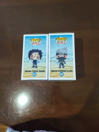 Funko Pop Naruto Sasuke y Kakashi