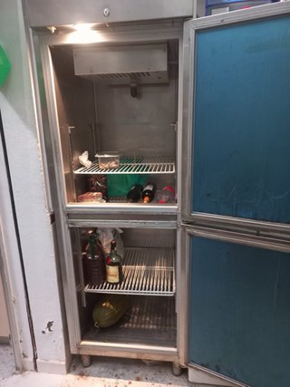 Frigorífico acero inoxidable