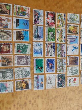 Lotto Francobolli Spagna 1971-2000