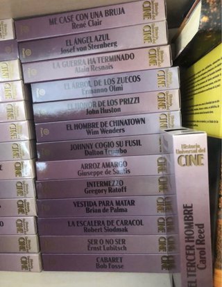 Colección de películas VHS historia del cine.