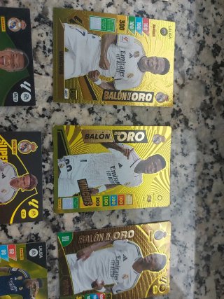Lote cromos Real Madrid Balón de Oro