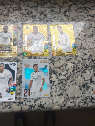 Lote cromos Real Madrid Balón de Oro