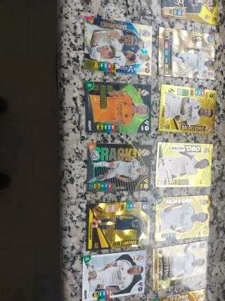 Lote cromos Real Madrid Balón de Oro