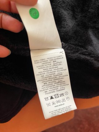 Abrigo negro Salsa mujer