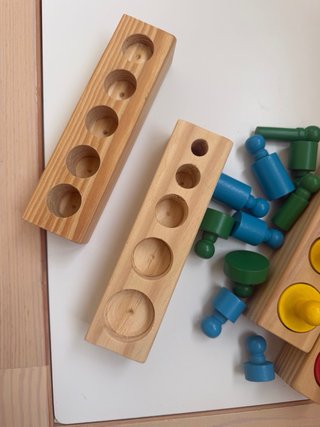 Cilindri Montessori Colorati
