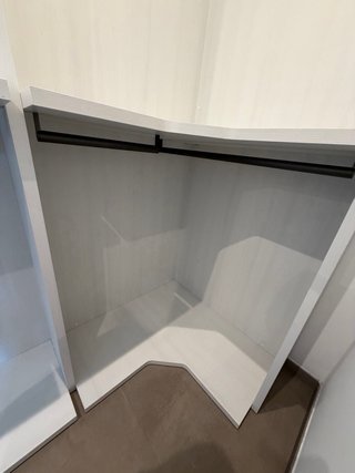 Cabina armadio ad angolo