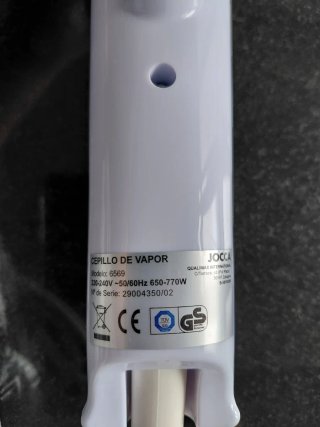Cepillo de vapor JOCCA 4 accesorios
