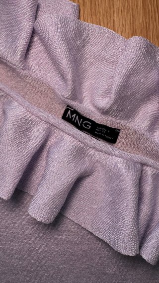 Lote 2 camisetas Mango asimétricas
