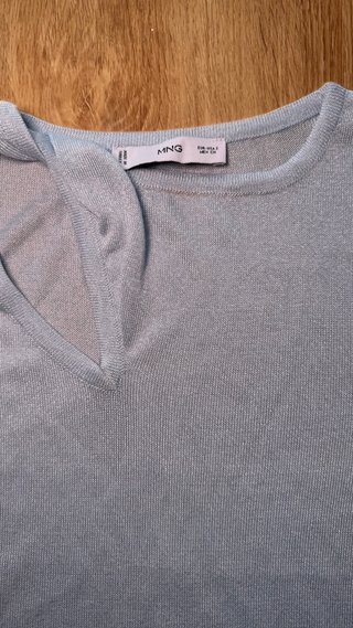 Lote 2 camisetas Mango asimétricas