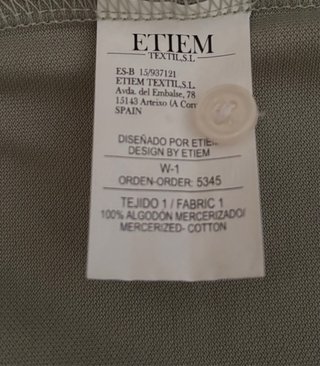 2 Polos Manga Corta Etiem
