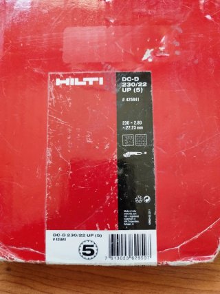 Disco de corte Hilti DC-D 230/22