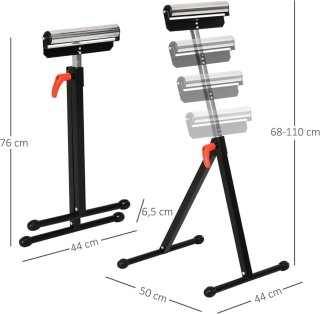 Soporte Rodillo Plegable Ajustable