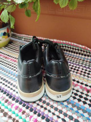 Zapatillas mujer Negro y Dorado