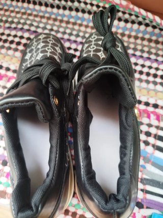 Zapatillas mujer Negro y Dorado
