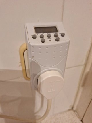 Toallero Radiador Eléctrico Baño Con programador