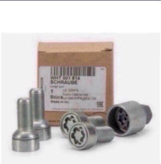 TORNILLOS ANTIRROBO VW GOLF PASSAT AUDI SEAT VW T6