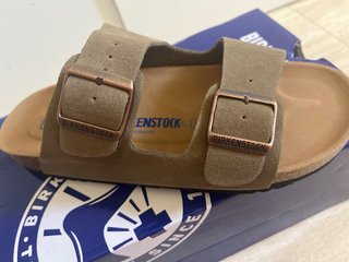 Sandalias Birkenstock Hombre Beige/Marrón