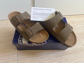 Sandalias Birkenstock Hombre Beige/Marrón