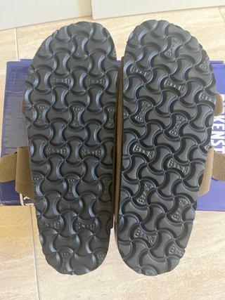 Sandalias Birkenstock Hombre Beige/Marrón