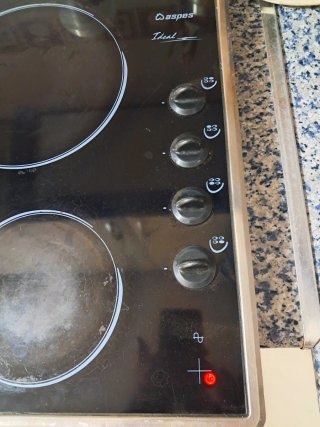 Vitrocerámica Aspes Ideal 4 fuegos