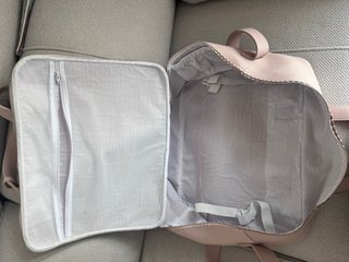 Bolsa maternidad rosa Pasito a Pasito