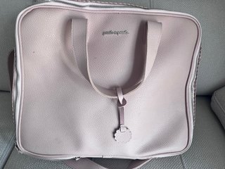 Bolsa maternidad rosa Pasito a Pasito